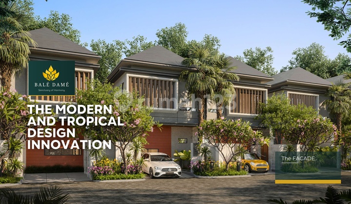 Cluster Villa-Akses Private-Tropical Modern-Dekat Pantai-Sanur
