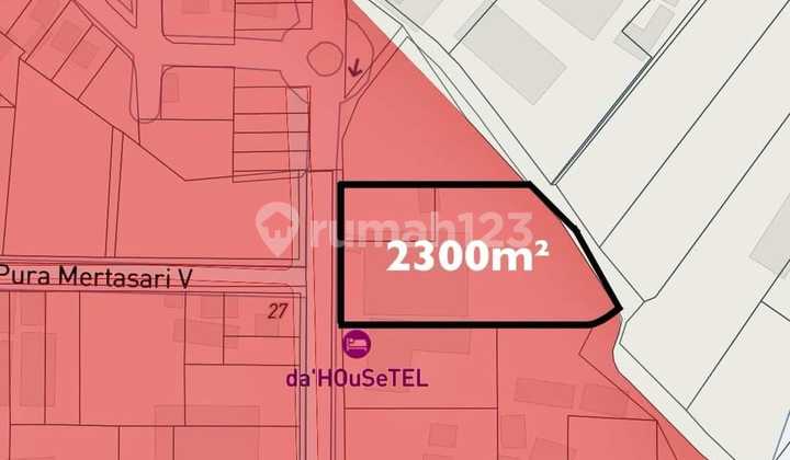 Tanah Bonus Gedung Jalan Utama Pura Mertasari Sunset Road Kuta Tanah Bonus Gedung Jalan Utama Pura Mertasari Sunset Road Kuta