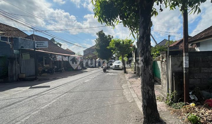 Land on Jl Pendidikan Sidakarya, South Denpasar, strategic location.