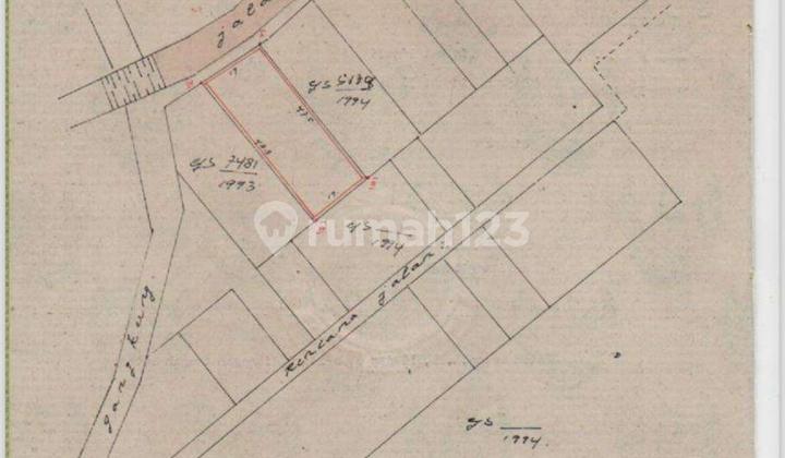 Di Jual Tanah Lokasi Jalan Karang Mas Jimbaran Kuta Selatan Badung Bali 