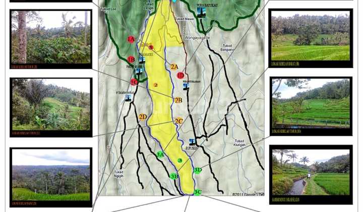 Land for sale in Sangketan Village, Penebel, Tabanan, Bali