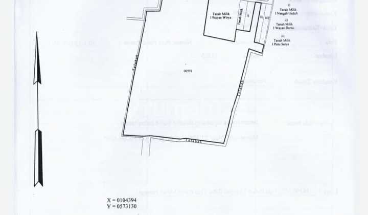 Di Jual Tanah Lokasi Budeng Jembrana Bali 