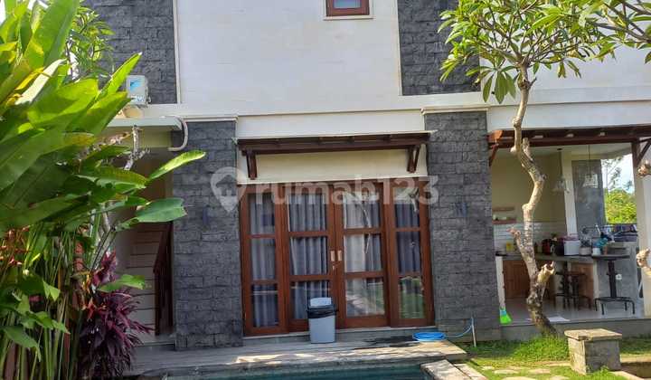 For Sale Villa Rice Field View Location Kemenuh Ubud Gianyar
