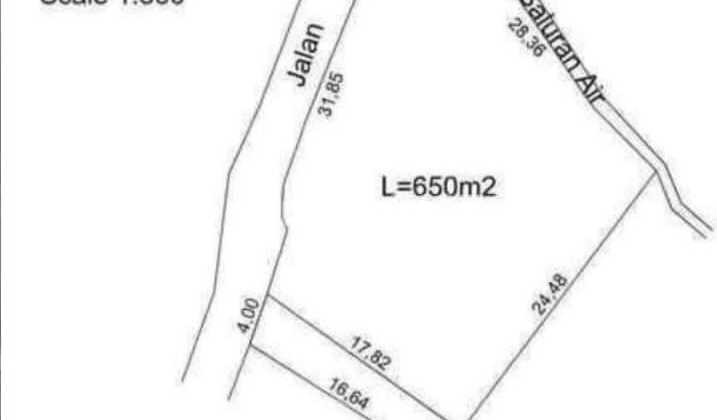 Di Jual Tanah View Sawah Lokasi Tumbak Bayuh Utara Canggu Kuta Utara Badung