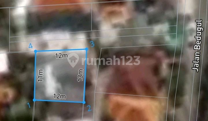 Di Jual Tanah Bonus Bangunan Villa Lokasi Kerobokan Kuta Utara Badung Bali