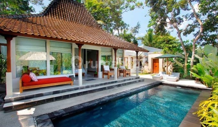For Sale Villa with Forest & River View Located in Tegallalang Ubud Gianyar