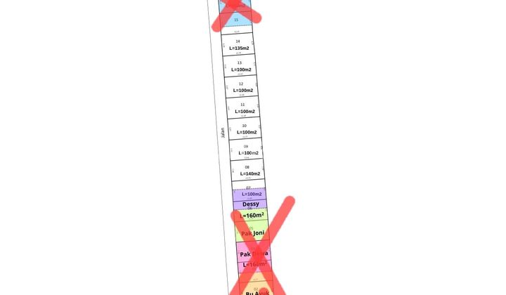 Di Jual Tanah Kavling Lokasi Tukad Petanu Panjer Denpasar Selatan Bali
