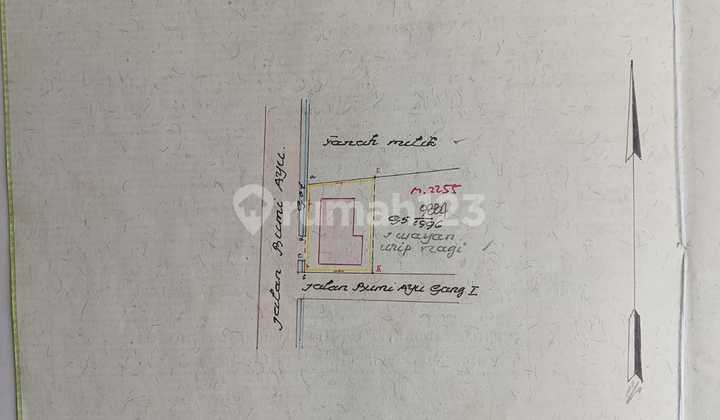 For Sale Land with Building Bonus Located in Bumi Ayu Sanur, South Denpasar, Bali