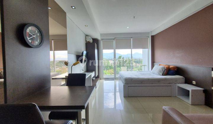 Disewa Apartemen Dago Suites Studio Furnished Electronics Dekat Beverly Itb Unpad Ciumbuleuit Cihampelas Mountain View 2