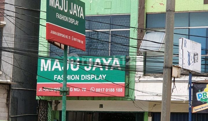 Dijual Ruko Raya Serpong, Jalan Raya 1