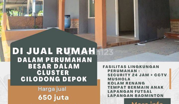 Rumah Siap huni di cilodong komp.cluster 2