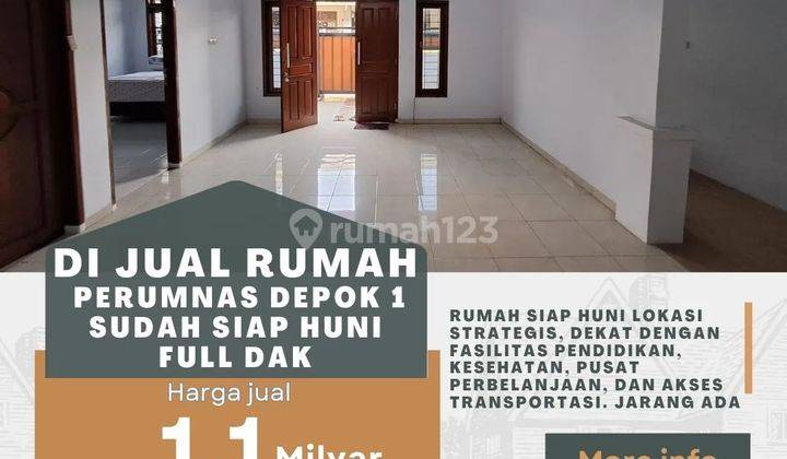 Rumah di Perummas Depok 1 sudah full Dak 2