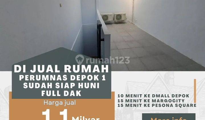 Rumah di Perummas Depok 1 sudah full Dak 2