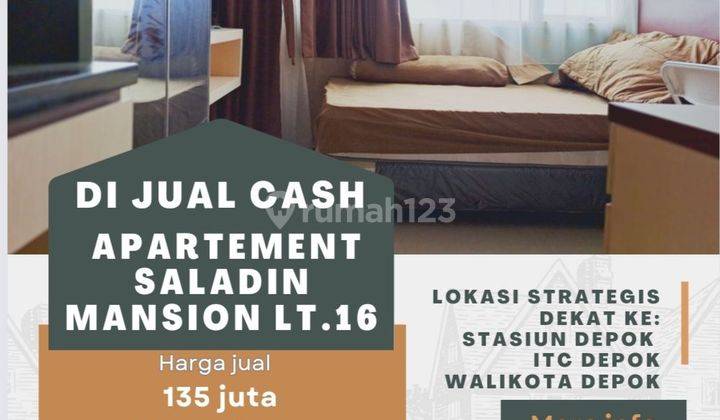 Jual Apartement Readystock di Depok Full Furnish Apartemen Saladdin Mansion Furnished