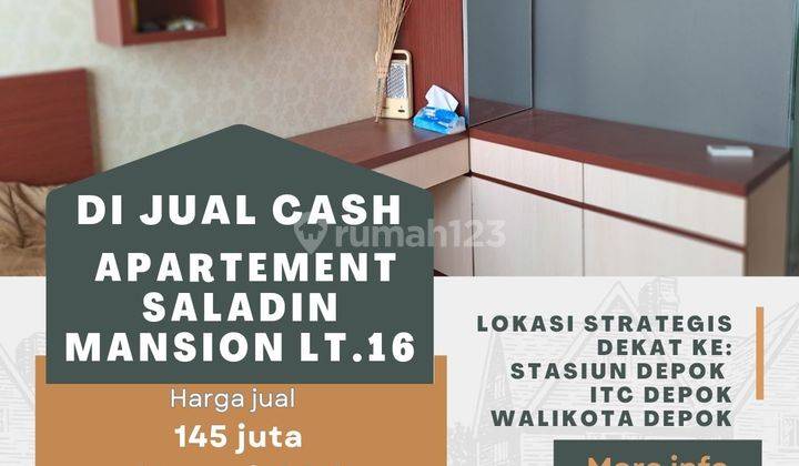 Jual Apartement Readystock di Depok Full Furnish Apartemen Saladdin Mansion Furnished 2