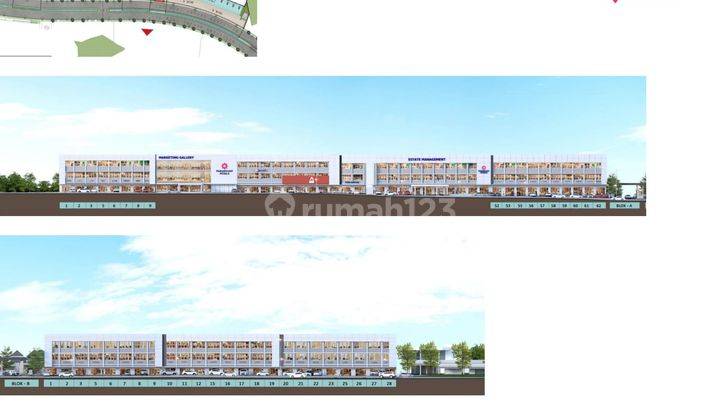 Ruko Baru dan Bagus di Calico Square Paramount Petals Tangerang 1