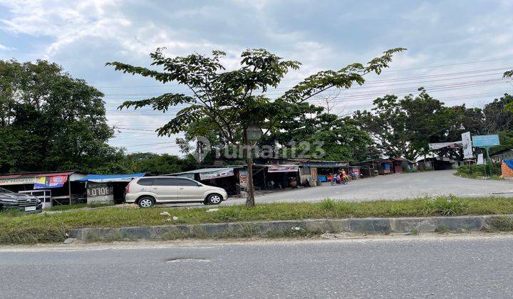 Tanah Pinggir Jalan Air Hitam Pekanbaru Riau 1