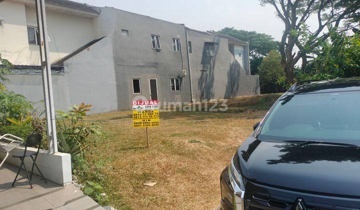 Tanah Kuldesak Shm Graha Raya Cluster Fortune Breeze Tangsel Sebelah Taman  2