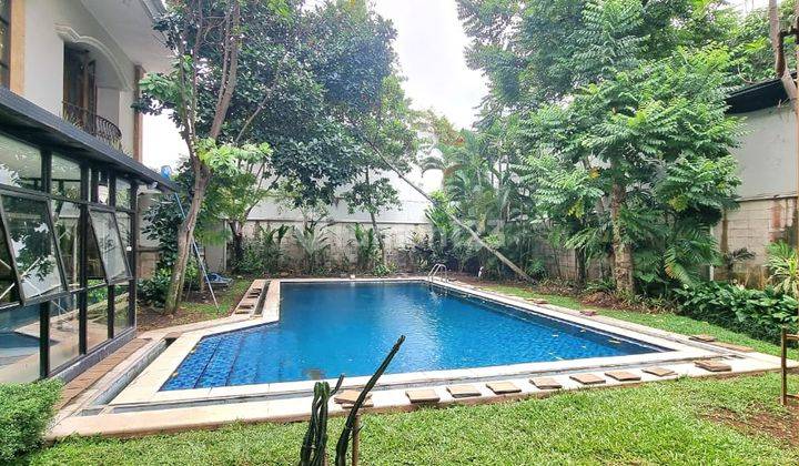 Rumah Mewah Tropical Style di Daerah Super Premium Senopati 1