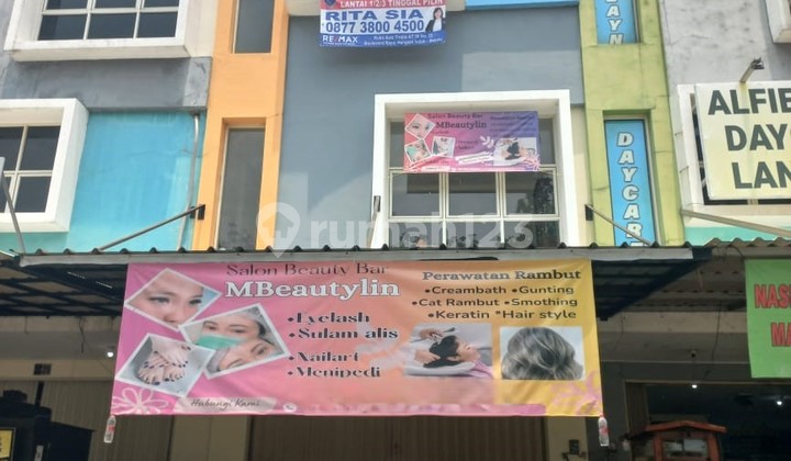 Disewakan Murah Ruko Arana 3 Lt Harapan Indah Startegis Pinggir Jalan