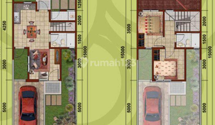 Casa Jardin Murah 6x15 Dianella Jarang Ada 2