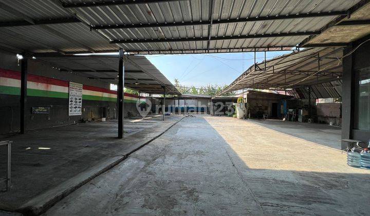 Dijual Tanah Ex Cuci Mobil Jalan Raya cocok Usaha 1