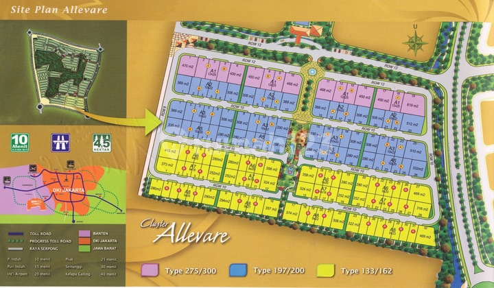 For Sale Allevare Foresta Bsd City Lot