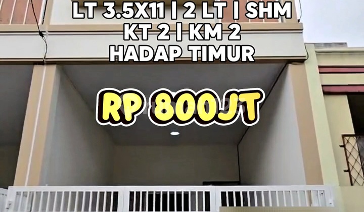 Wilson New House in Poris Indah Facing East Wilson New House in Poris Indah Facing East