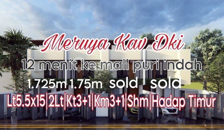 Wilson Rumah Baru Di Meruya Kav Dki Uk 5.5x15