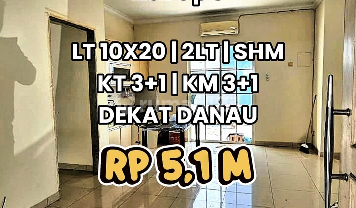Wilson Dijual Rumah Green Lake City Cluster Favorit Uk 10X20