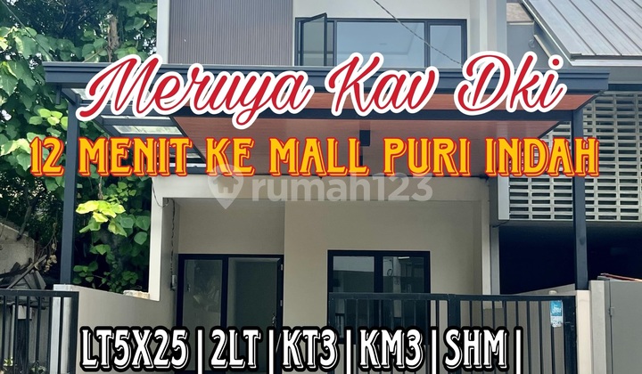 Wilson Rumah 2 Lantai Di dalam komplek Meruya Kav Dki