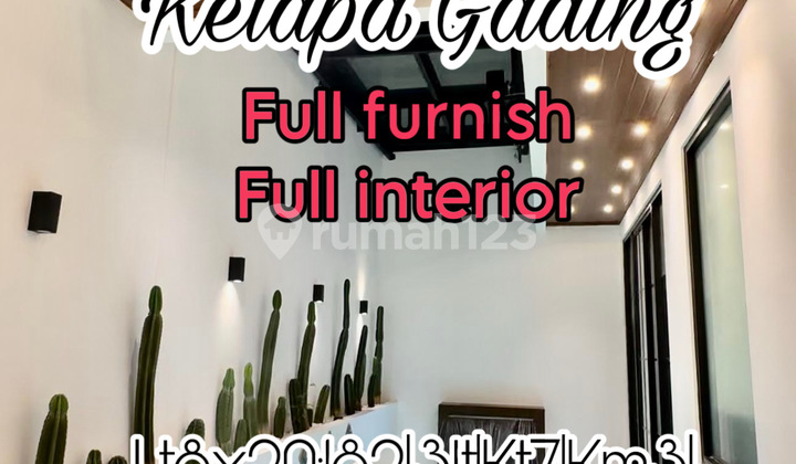 Wilson Rumah Murah Full Furnish Di Kelapa Gading