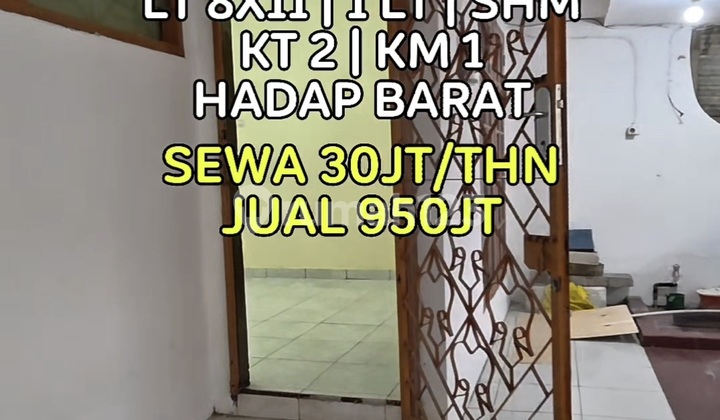 Wilson Disewakan Rumah Poris Indah Uk 8X11