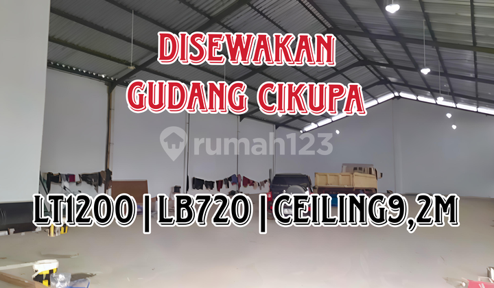 Wilson for Rent, Spacious Warehouse with Container Access in Cikupa