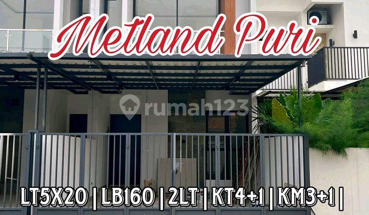 Wilson Rumah Baru Uk 5x20 Lokasi Bagus Di Clematis Metland Puri Wilson Rumah Baru Uk 5x20 Lokasi Bagus Di Clematis Metland Puri