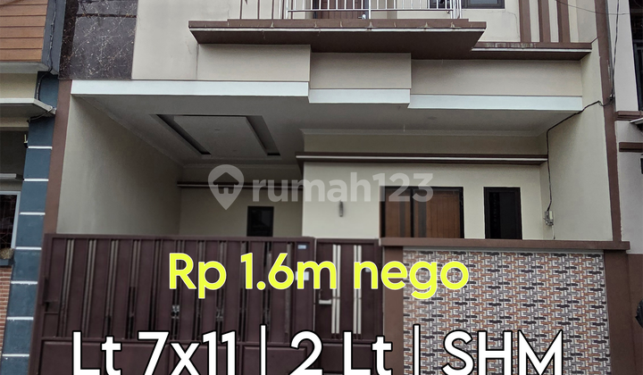 Wilson Rumah baru lokasi bagus 2 lantai di poris indah