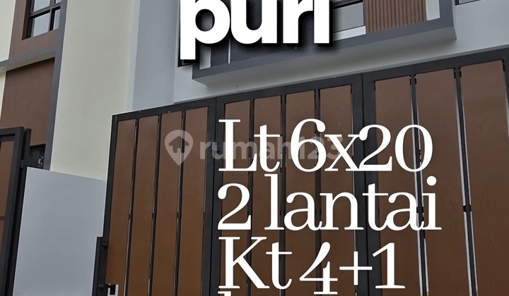 Wilson Rumah Modern Minimalis Uk 6X20 di Metland Puri 2