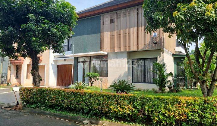 Rumah Mewah Siap Huni Furnish Depan Taman Dalam Cluster Bintaro Sektor 9 1