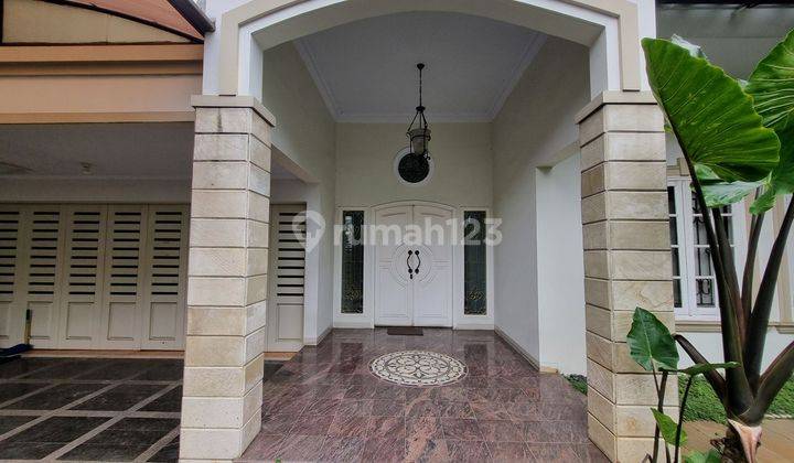 Rumah siap huni furnish lingkungan asri Hanglekir Kebayoran Baru 2