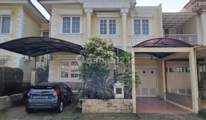 Rumah bagus siap huni furnish lingkungan asri taman giri loka BSD 1