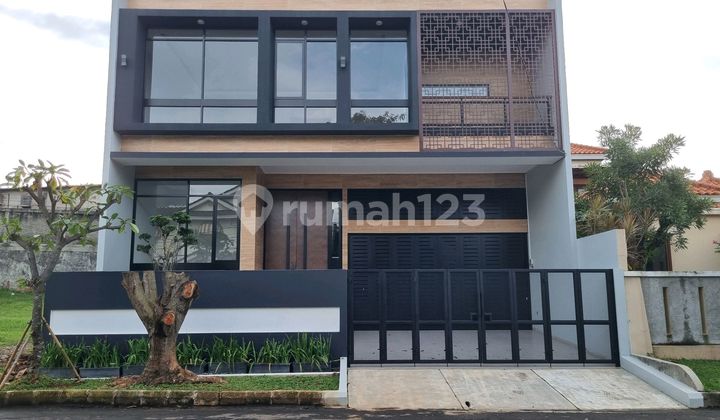 New Luxury Tropical Modern High Ceiling House in Bintaro Sector 9