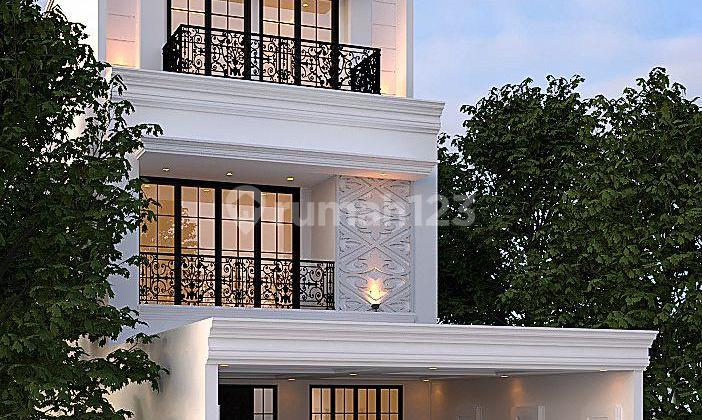 Rumah Baru Modern Classic Kesehatan Bintaro Jaksel 2