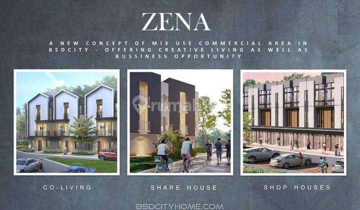 Rumah Kost Zena Mozia Bsd 3 Lt Dekat Aeon Mall Cck Utk Usaha 4