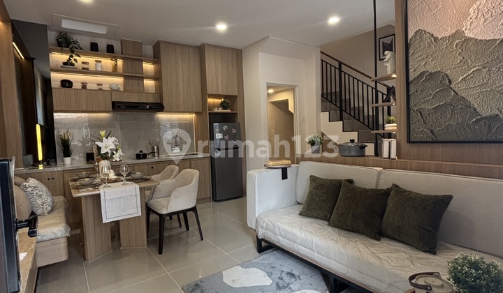 Rumah Brand New Malibu Village 3 Lantai 6X8 & 7X8, Harga Termurah Mulai 1Man Anza Homes 2