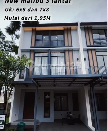 New Anza Free PPN Malibu Village 3 Lantai Premium Home Paling Laris Termewah !! 1