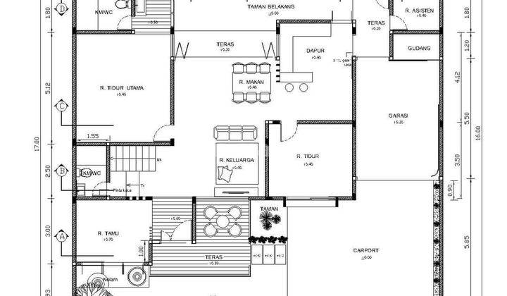 Harga Nego Rumah mewah 2 Lantai kualitas bangunan istimewa SHM 17