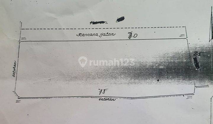 Jarang ada Tanah lebar muka 70m di Cibodas Antapani Harga Nego  8