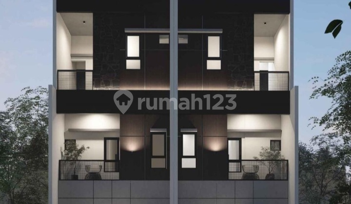 Rumah Baru 2 Unit Kavling Dki Meruya Selatan Jakarta Barat