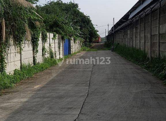 Tanah siap bangun untuk gudang, pabrik, startegis nego di gunung sindur 1