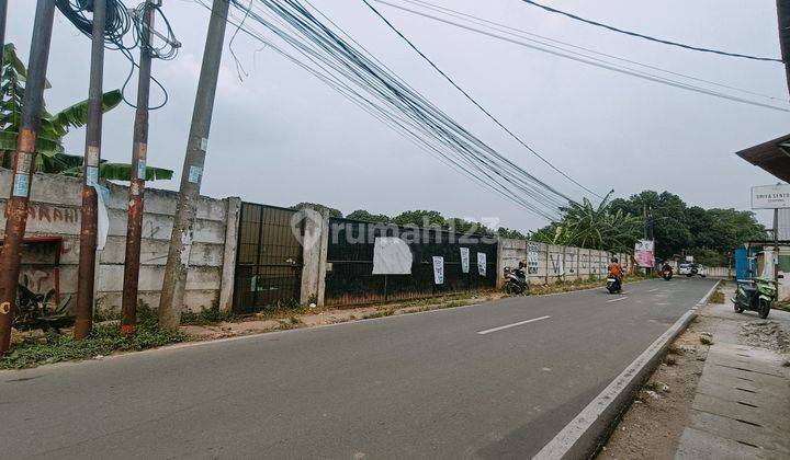 Disewakan Tanah padat datar siap pakai di Jelupang Serpong Utara 2